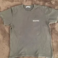MILKFED. チャコール　Mサイズ Tシャツ