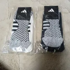 adidas サッカー用 ライトクルー ソックス EU43-45 2足セット
