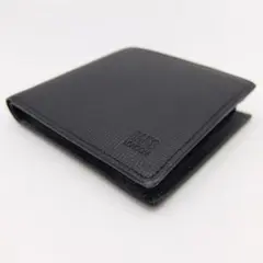 DAKS ダックス 財布 ノバチェック 黒 ブラック レザー カードケース8枚分のサムネイル