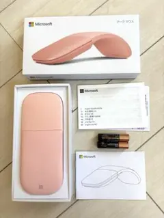 Microsoft アークマウス ソフトピンク 本体