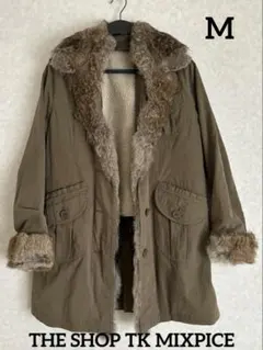 THE SHOP TK MIXPICE レディース　アウター　ファーコート　M