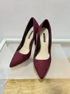 値下げしました♩ スエードポインテッドトゥハイヒール （22.5㎝ヒール10㎝）