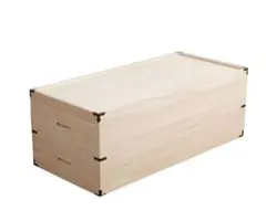状態◎ 桐材 衣類収納ケース 2段式 約88cm 直接取引▶️3000円