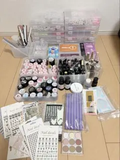 総額10万以上】 ネイリスト検定 ネイル 道具 まとめ売り 計約370点ほど
