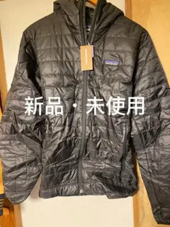 patagonia ナノパフフーディ US S ブラック