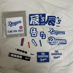 岡林勇希 フレークシール2024