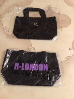 新品R-LONDONポーチ、トートバッグ2点