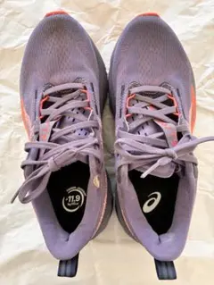 ASICS NOVABLAST 5 24.0 紫/オレンジ