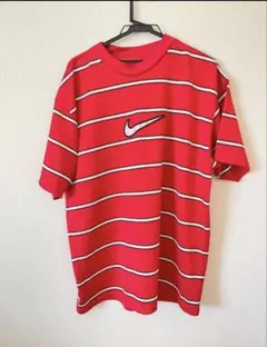 90s old nike striped ボーダーT - メルカリ