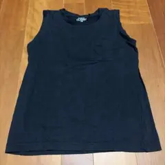 西松屋　CLASSIC ノースリーブ　タンクトップ 黒 120cm