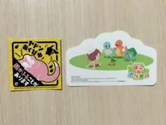 ポケモンセンター香川限定　雨の日限定ステッカー　ぽこあポケモンステッカー