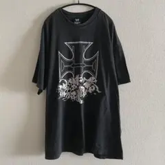 00s ヴィンテージスカルTシャツ
