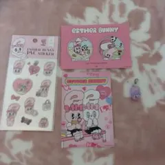 【新品】エスターバニー ポストカード 　シール　目印チャーム