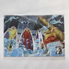 ワンピース ONEPIECE 麦わらストア 特典 ポストカード マリンフォード編