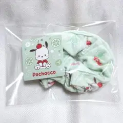 未使用　サンリオ　ポチャッコ　シュシュ