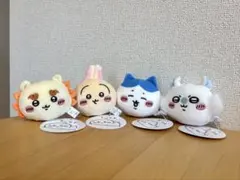 ちいかわ　ぽよよんおかおボールマスコット　4個セット