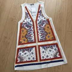 ZARA レディース膝上ワンピース　新品未使用　Sサイズのサムネイル
