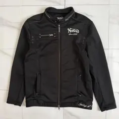 Norton ノートン ライダース 刺繍 黒 ジャージ　ダブルジップ　Lサイズのサムネイル
