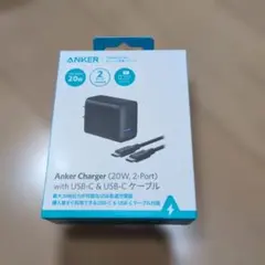 Anker Charger 20W 2-Port USB-C & USB-A