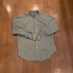 O.HENRY オーヘンリー　チェック柄　ボタンダウンシャツ　長袖