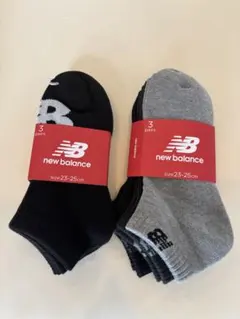 New Balance ソックス 6足セット 23-25cm
