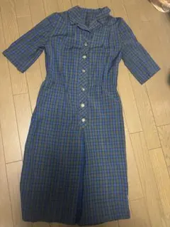 VINTAGE チェック ワンピースのサムネイル