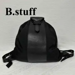 B.stuff リュックサック デイパック レザー×ナイロン メンズ レディース