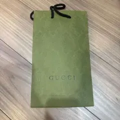 GUCCI エンボス加工 グリーンショップ袋
