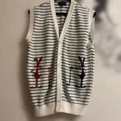 PEARLY GATES バグズ・バニー刺繍ノースリーブニット