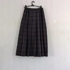 studio CLIP チェック柄 プリーツスカート Mサイズ