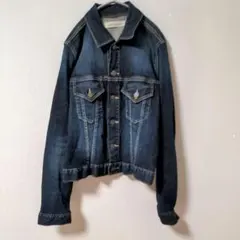 157F17 cepo デニム ジャケット Gジャン インディゴ ブルー