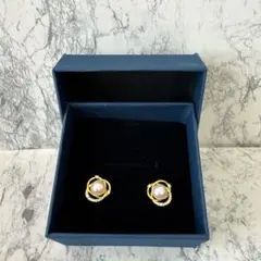 新品未使用❤️ ピアス 両耳用 パール ゴールドカラー レディース