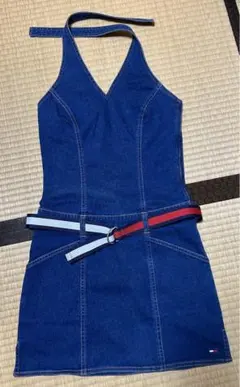 【美品】デニム ワンピース トミージーンズ tommy Sサイズ相当
