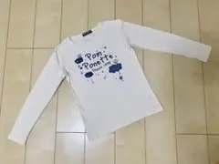 pom ponette 長袖カットソー　オフホワイト 160cm L