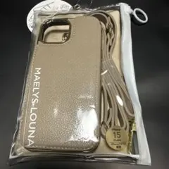 MAELY'S LOUNA iPhone 15 ケース ベージュ