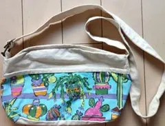 チャイハネ　アミナコレクション　サボテン柄 ショルダーバッグのサムネイル