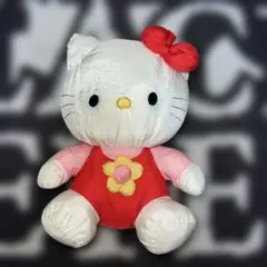 【平成レトロ】90年代 ハローキティ シャカシャカ ぬいぐるみのサムネイル