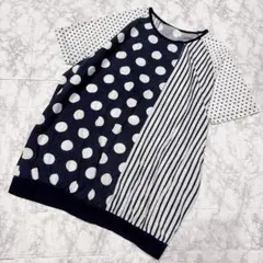soulberry ソウルベリー ドット ストライプ カットソー Tシャツのサムネイル