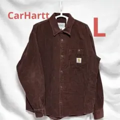 Carhartt コーデュロイボタンダウンシャツ 長袖 L カーハート