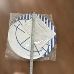 ドラえもん ストライプ柄 陶器皿 約25cm 非売品