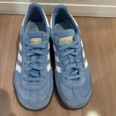 adidas スエード スニーカー ブルー