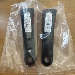 新品未使用 ティファール 取っ手 黒マット ブラック純正 2点セットのサムネイル