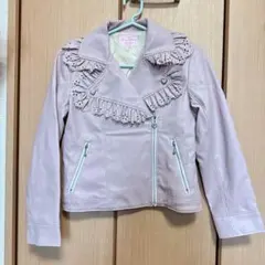 Mezzo Piano フリルライダースジャケット 140cm