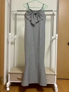 INGNI フロントリボンマーメイドキャミワンピース