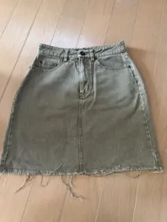 GORGE フリンジヘム ミニスカートのサムネイル