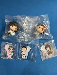 鬼滅の刃　一番くじちょこのっこフィギュア　アクリルチャーム　冨岡義勇　狛冶　恋雪