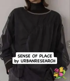 SENSE OF PLACE by URBANRESEARCH チュールトップスのサムネイル