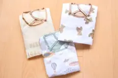 お食事エプロン　スモック　3COINS 3枚セット