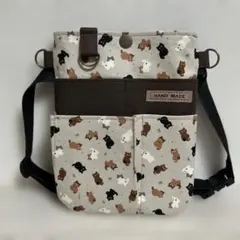 ナースポーチ　オーガナイザー　ちぃ猫柄　看護師　介護士　保育士