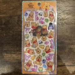 プーさん　プチドロ　ディズニー　プチドロップステッカー　シール